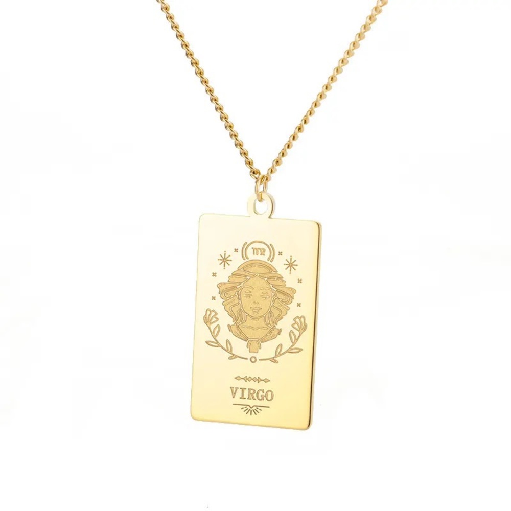 Virgo Zodiac Necklace